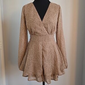 Japna Leopard Print Romper